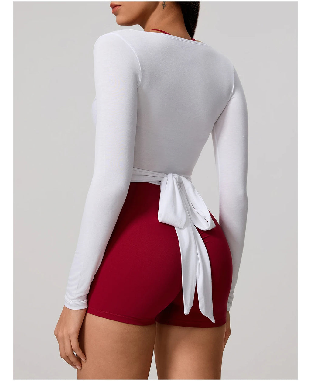 Long Sleeve Ballet Wrap Top