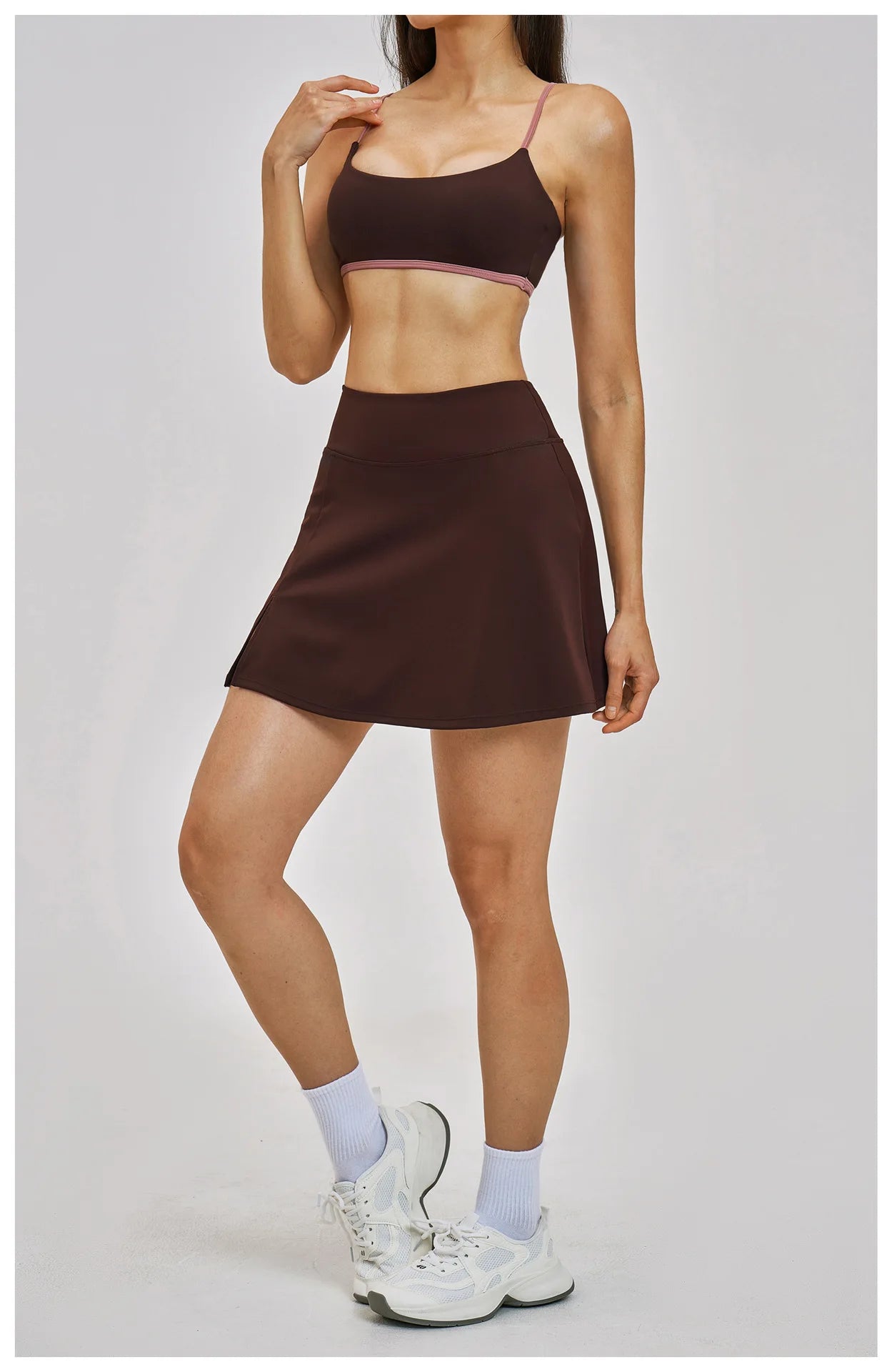 Aura Sculpt Set with Skort | Two Tone