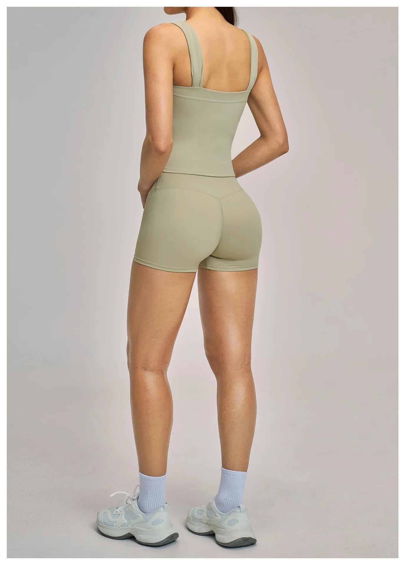Nova Sculpt Set | Tank Top & Scrunch Shorts