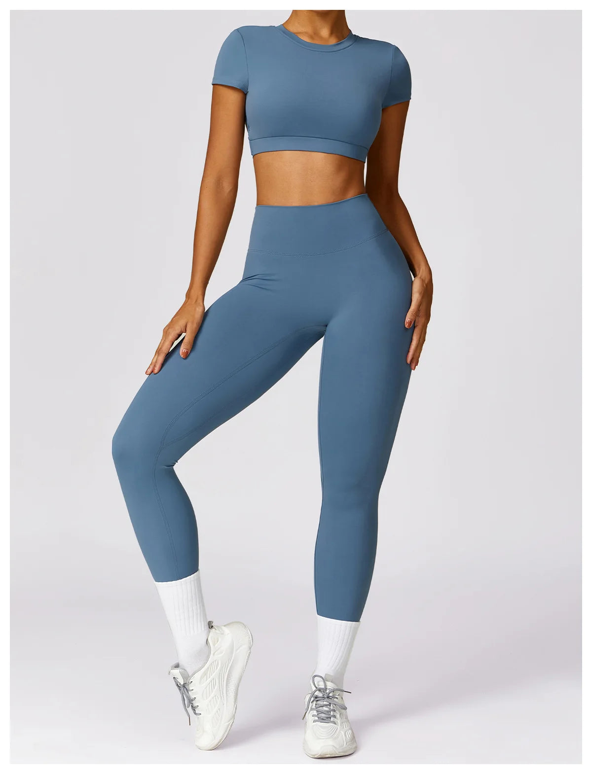 Breathable Backless Crop Top