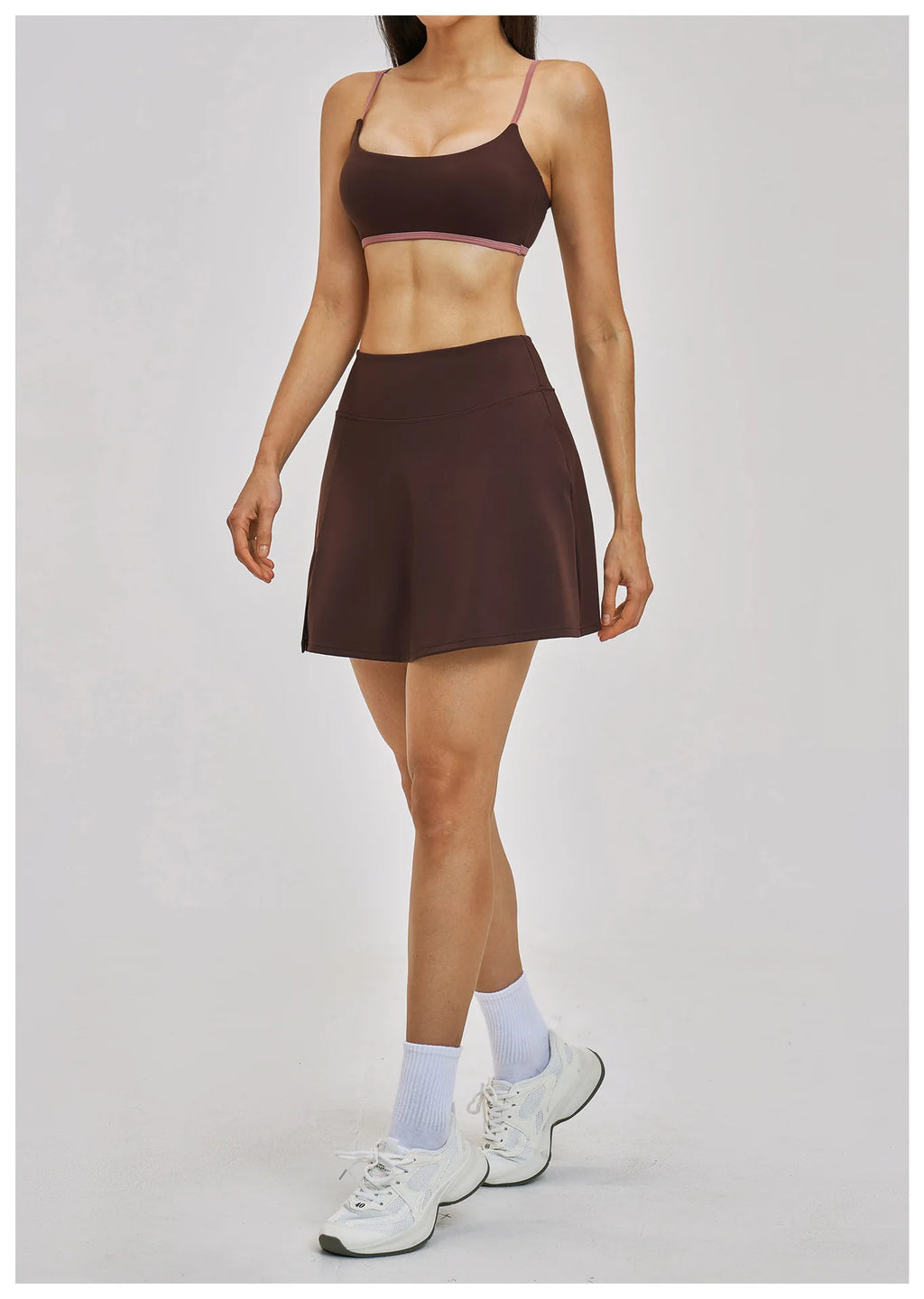 Aura Sculpt Set with Skort | Two Tone