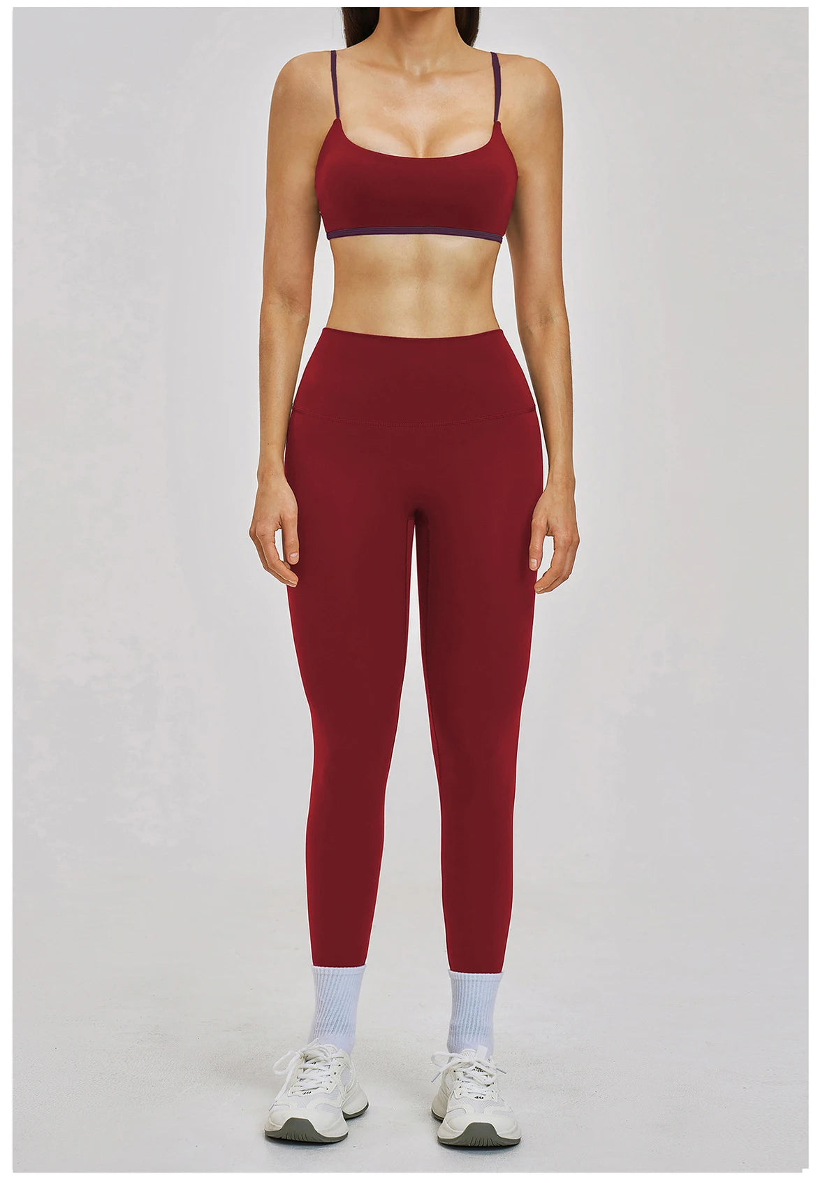 Aura Sculpt Set with Leggins | Two Tone