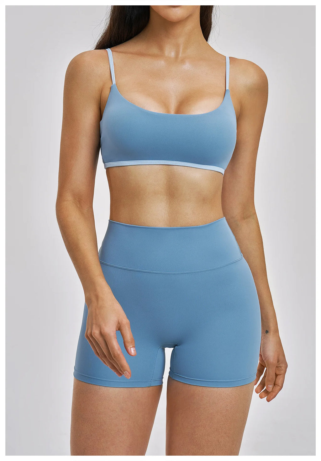 Aura Sculpt Push-Up Sports Bra | Two Tone