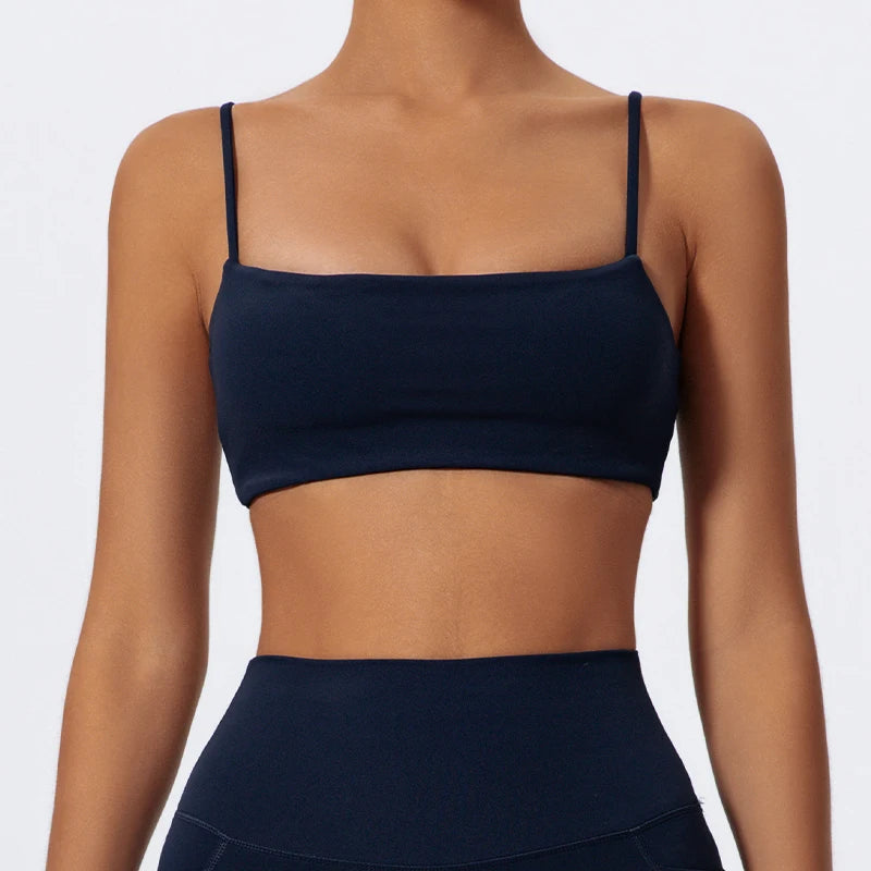 Cut Out Bandeau Sports Bra