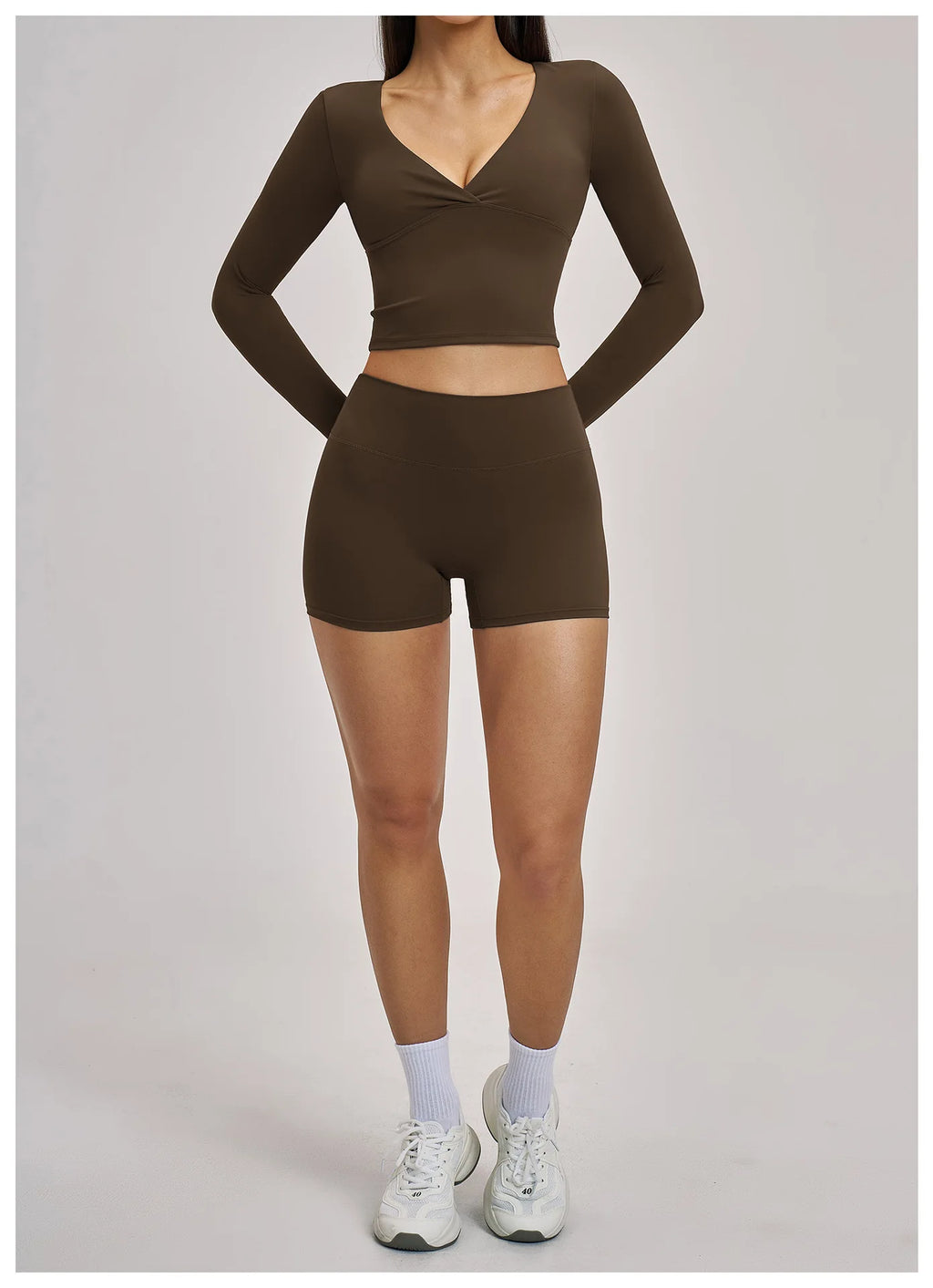 Nova Sculpt Set | Long Sleeve Top & Shorts