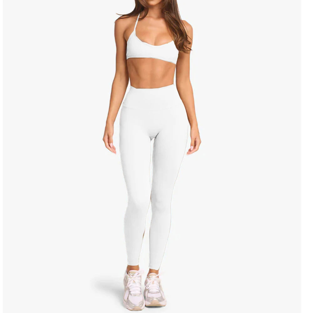 Serenity Set – 2-piece Halter Bra & Leggings Activewear Set
