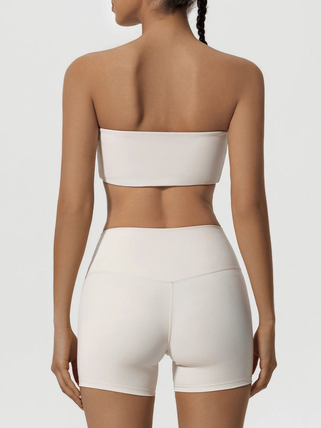 2-piece Set Bandeau with Shorts