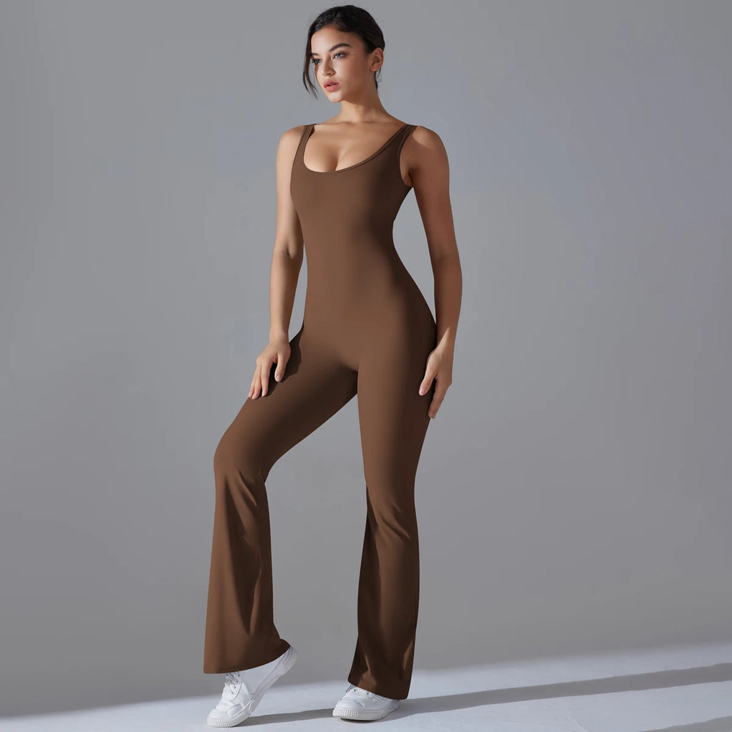 V-Back Sculpt Jumpsuit