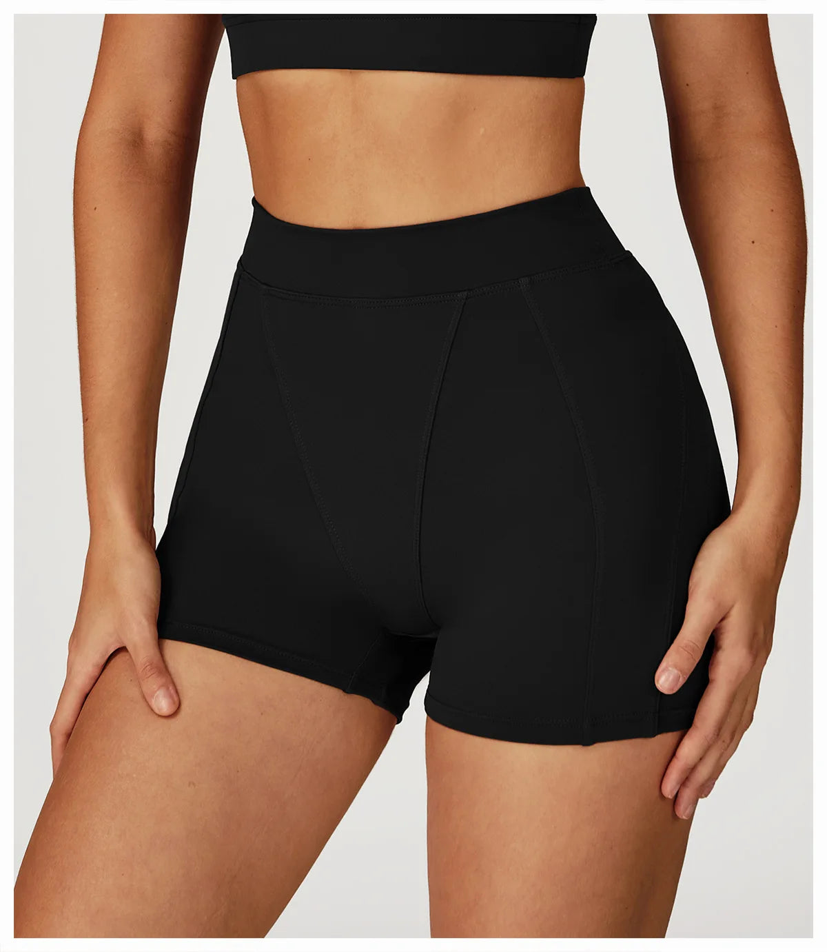 BareEase High-Waisted Shorts