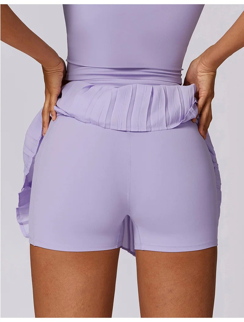 Pleated Skort