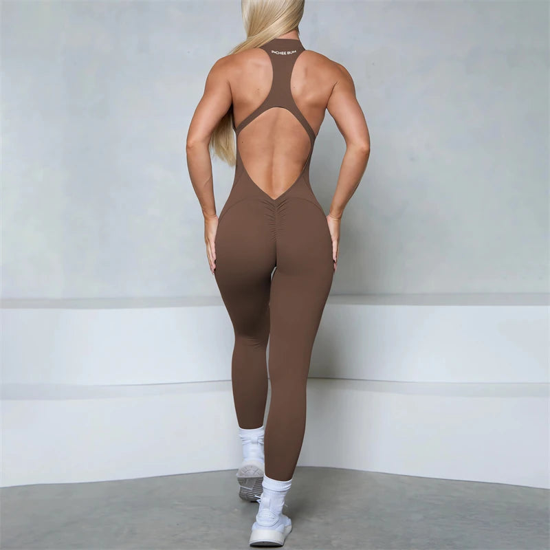 Sculpt & Flow Jumpsuit – Seamless