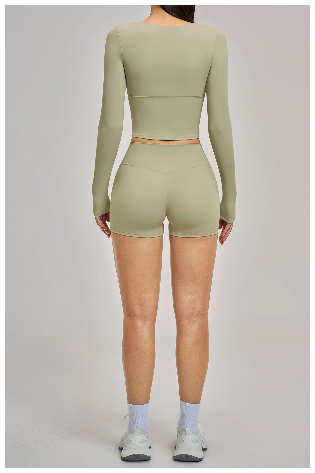 Nova Sculpt Set | Long Sleeve Top & Shorts