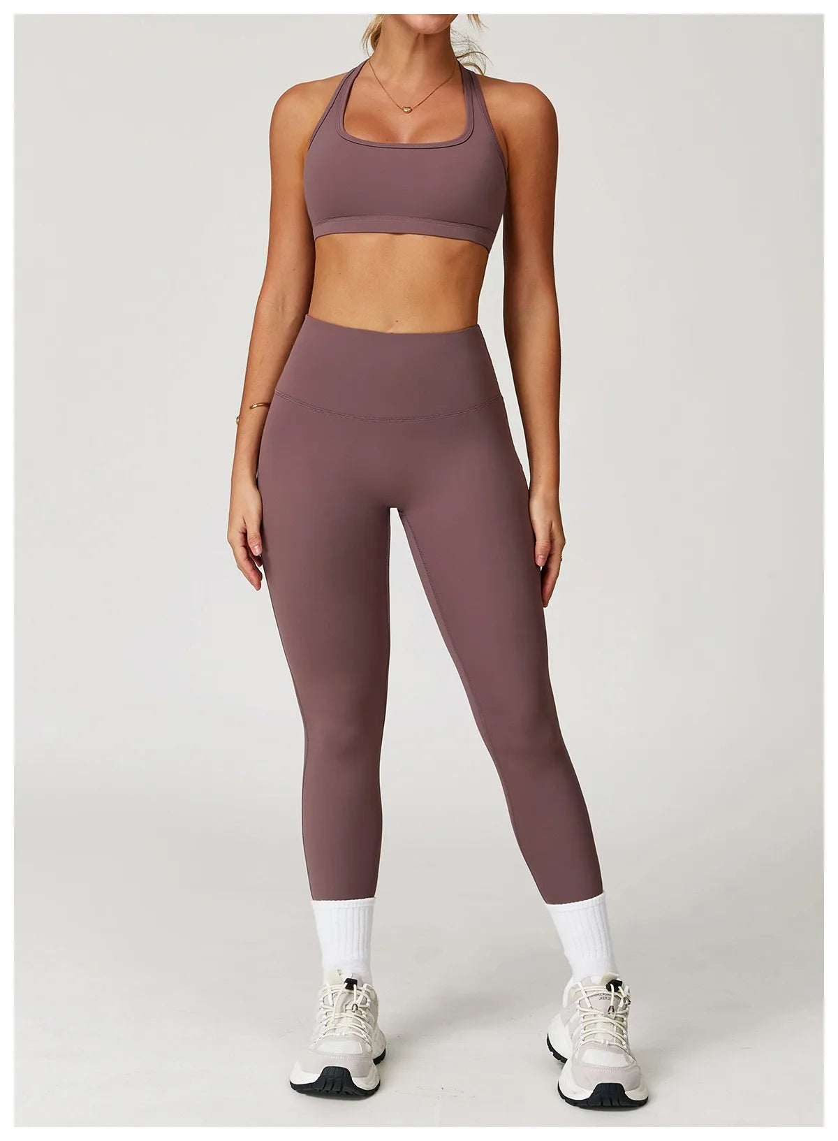 High-Waist Soft Compression Leggings
