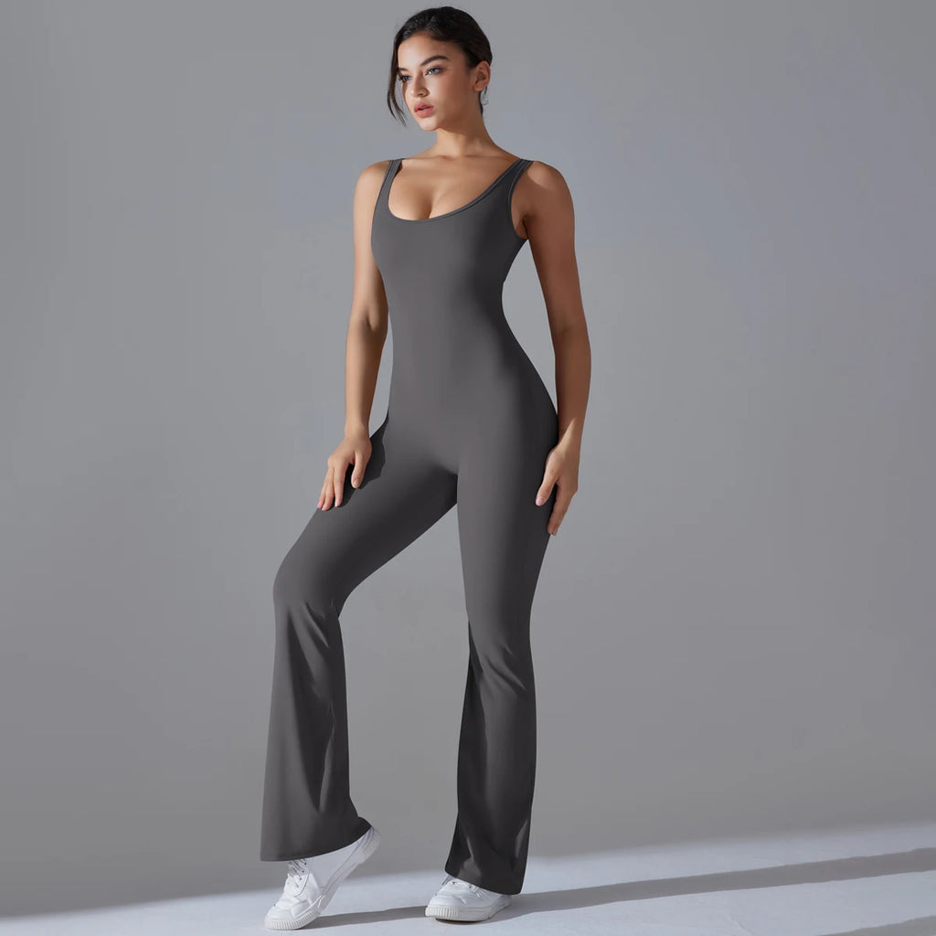 V-Back Sculpt Jumpsuit