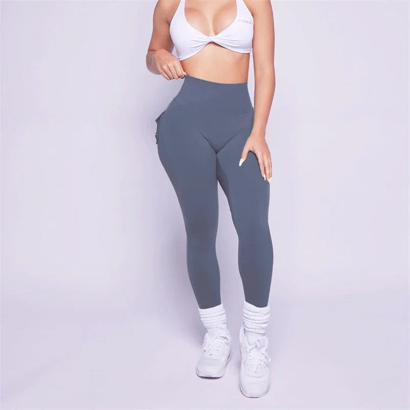 Seamless Scrunch Butt Pocket Leggings