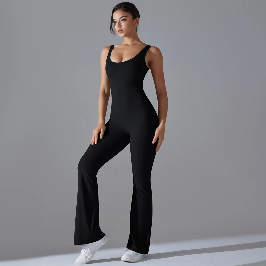 V-Back Sculpt Jumpsuit