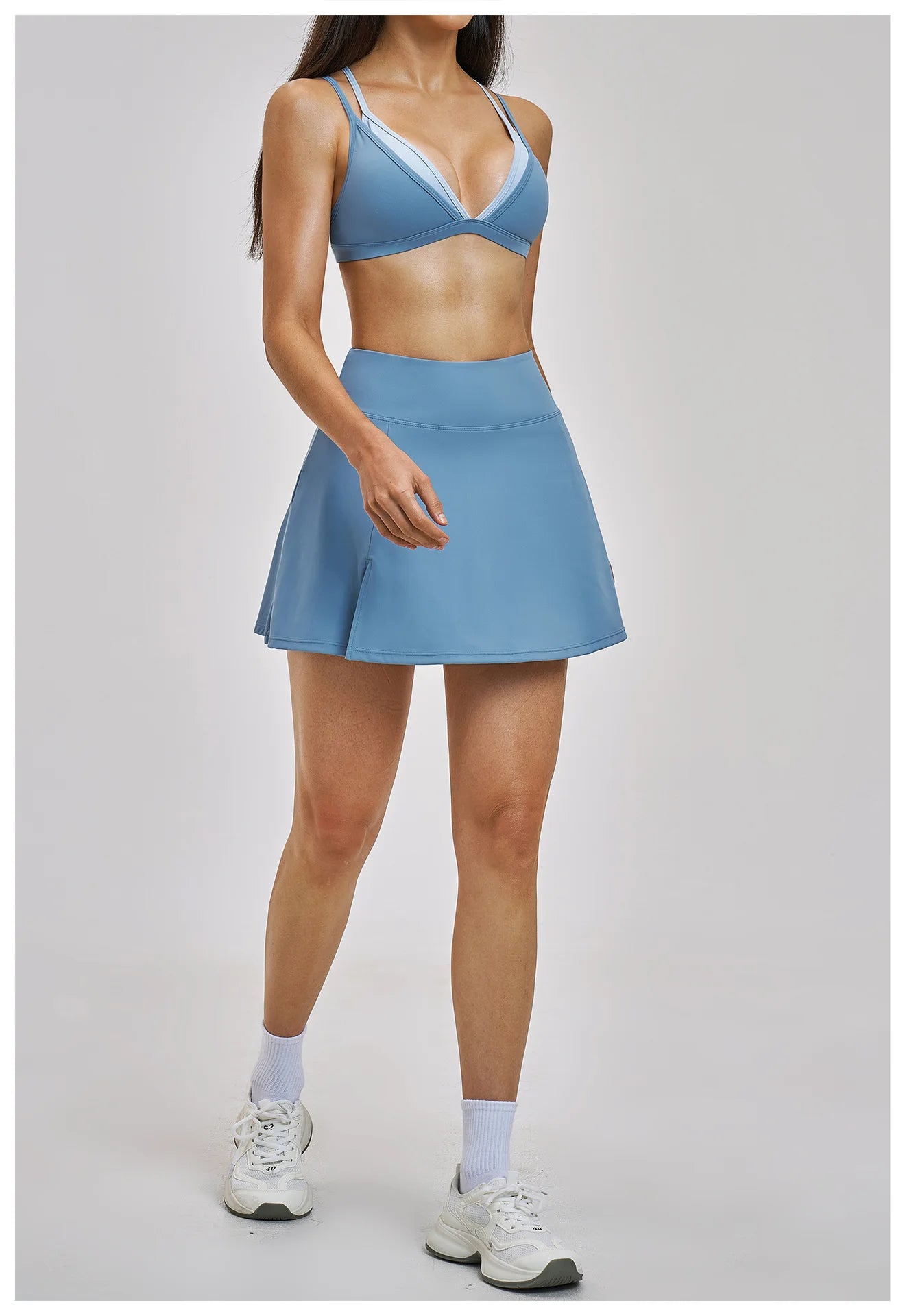 Luma Contour Set with Skort | Two Tone