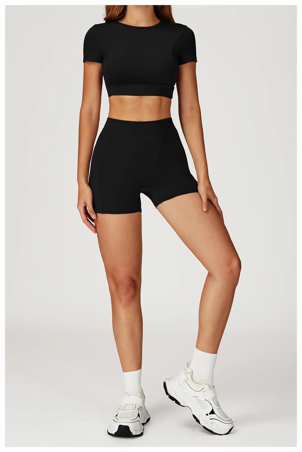 BareEase High-Waisted Shorts
