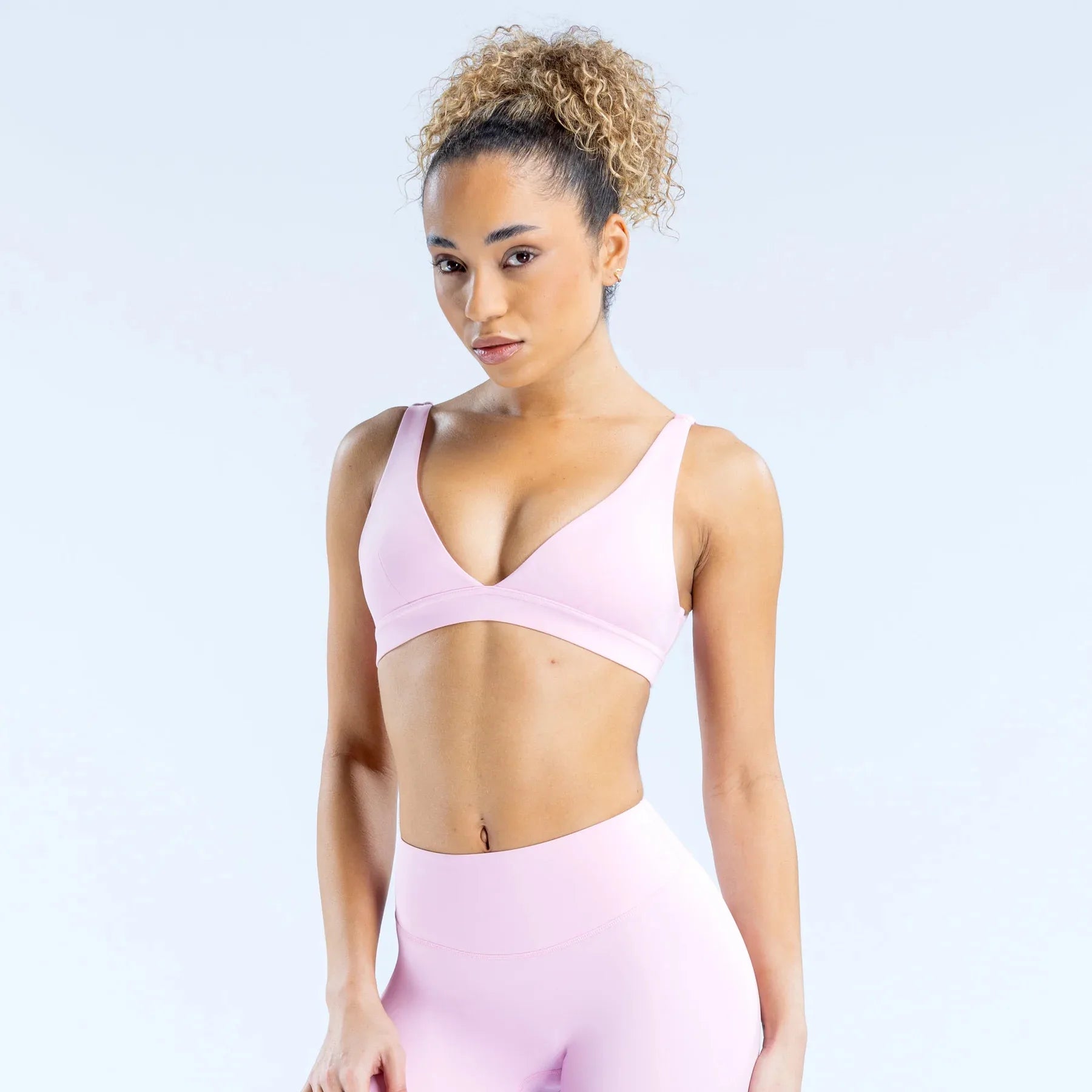 High Support Halter Sports Bra