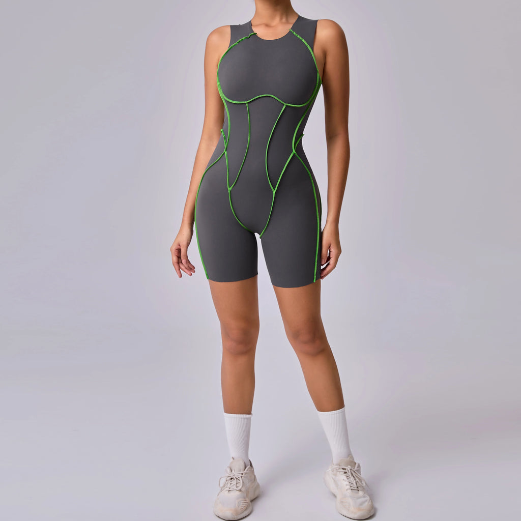 Sleeveless Sculpting Jumpsuit