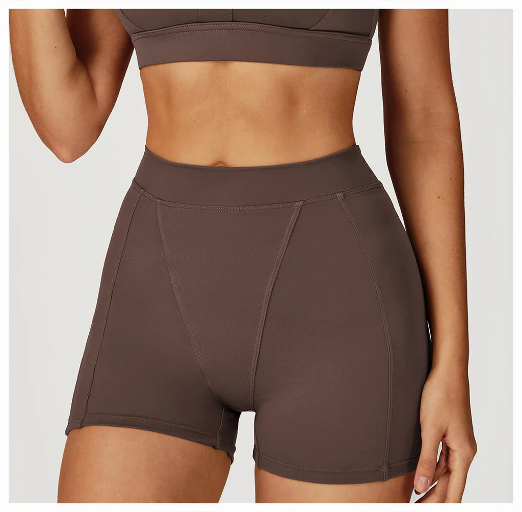 BareEase High-Waisted Shorts