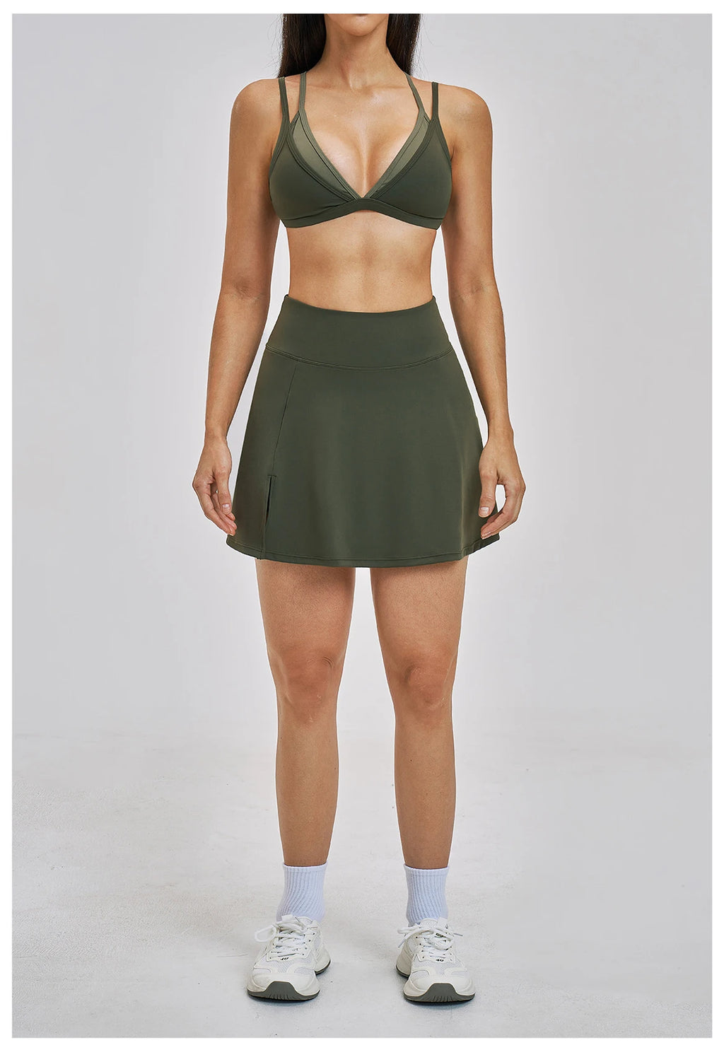 Luma Contour Set with Skort | Two Tone