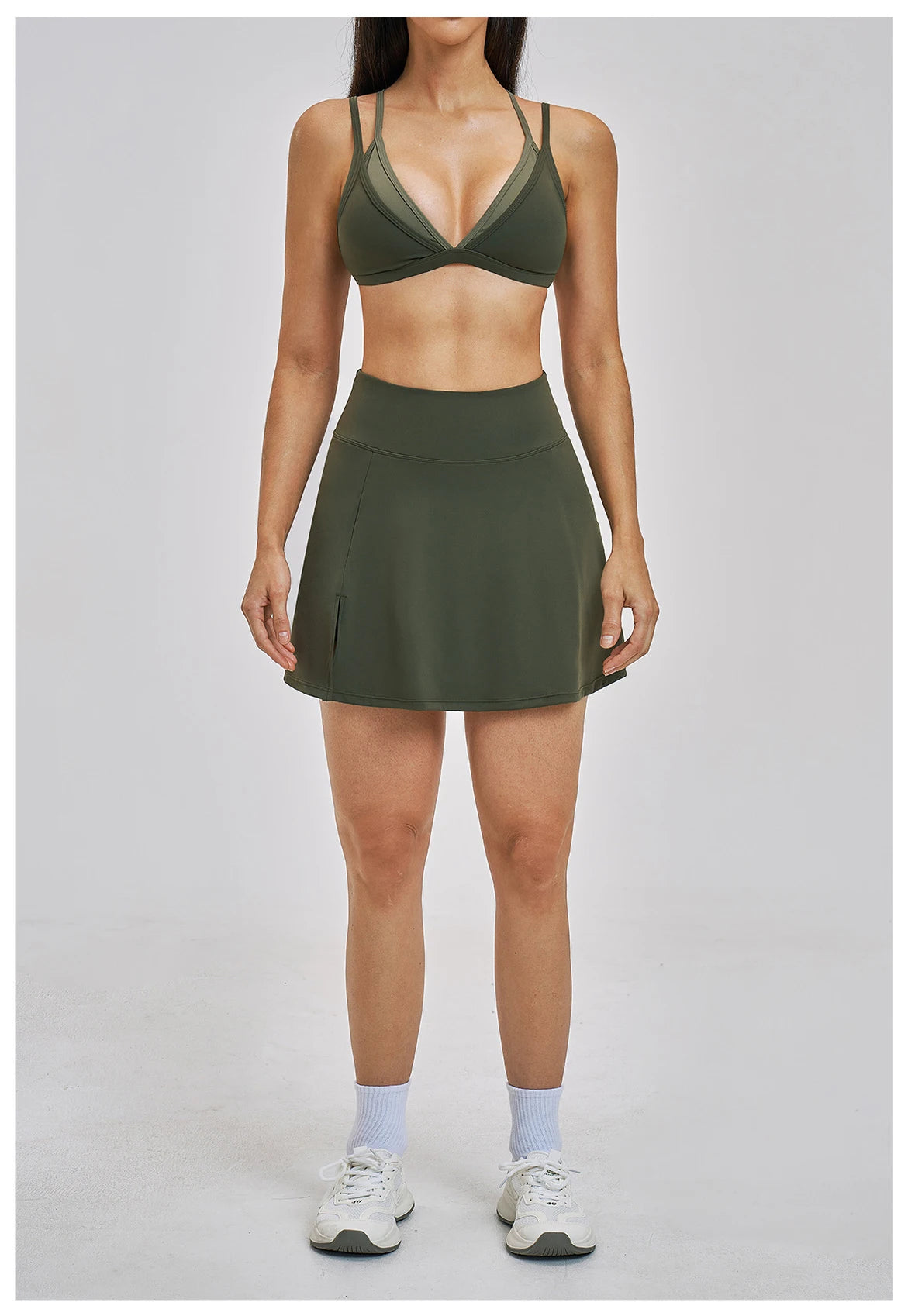 Luma Contour Set with Skort | Two Tone