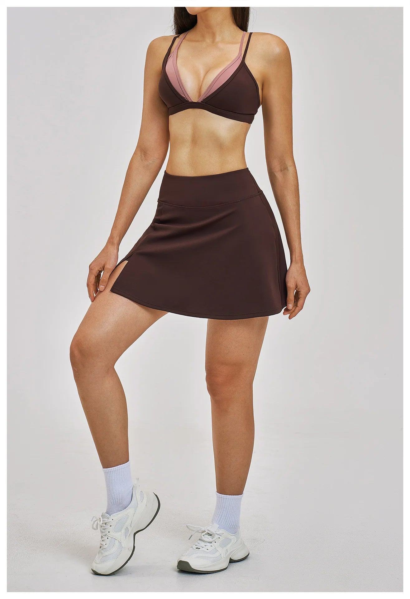 Luma Contour Set with Skort | Two Tone
